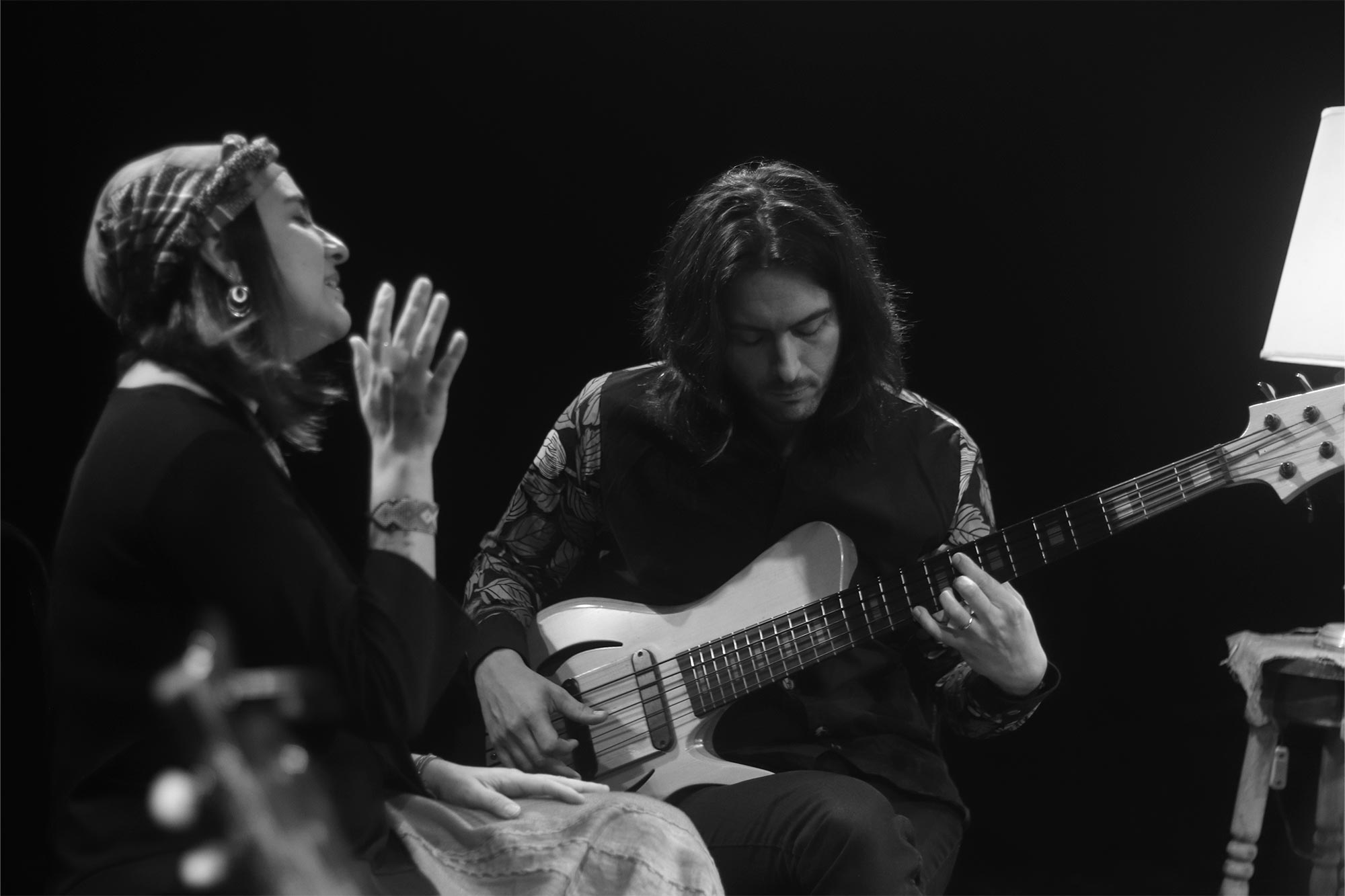 MARTA GÓMEZ junto a ANDRÉS ROTMISTROVSKY